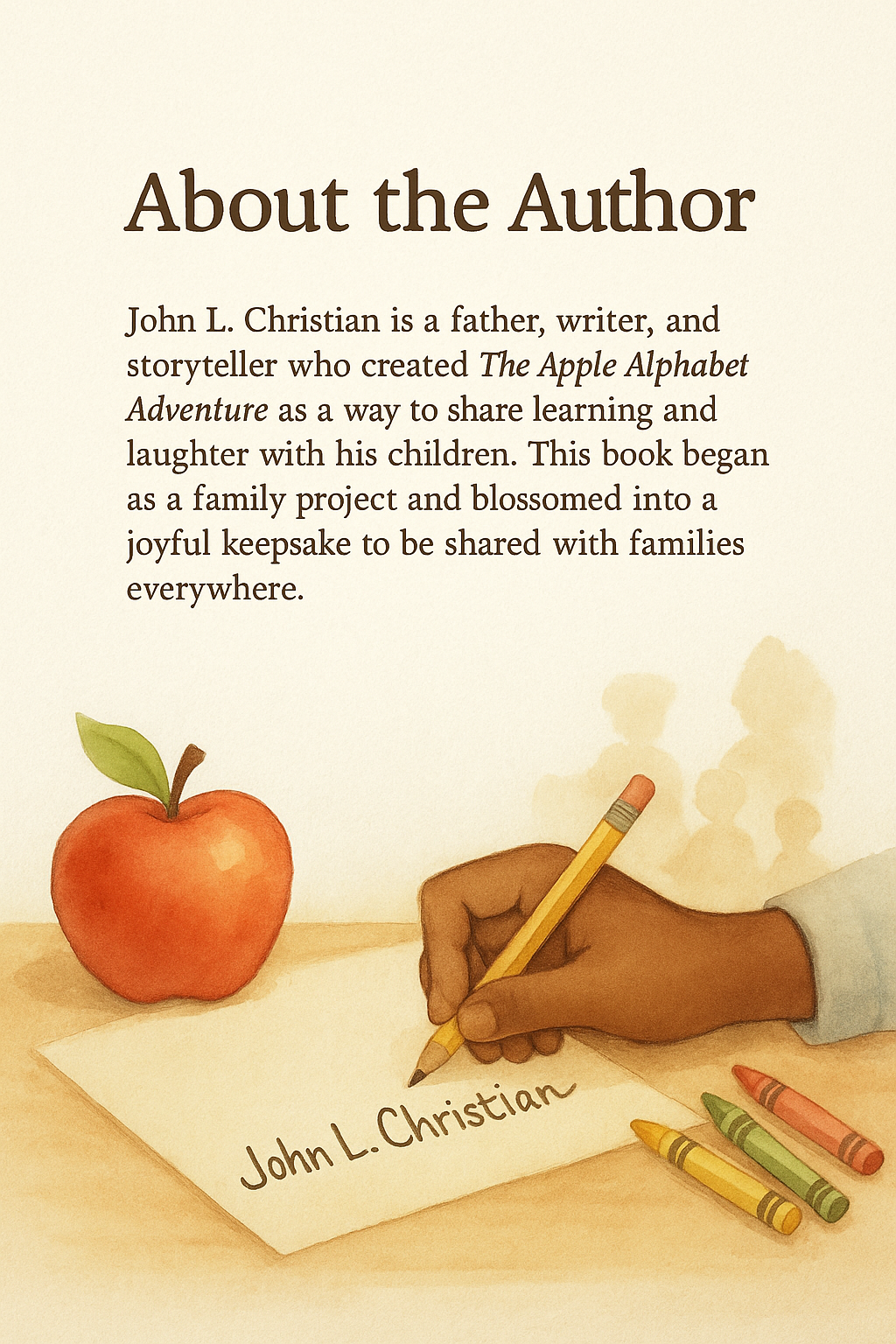 The Apple Alphabet Adventure: A Fun ABC Book with Apples and Animals for Early Learners