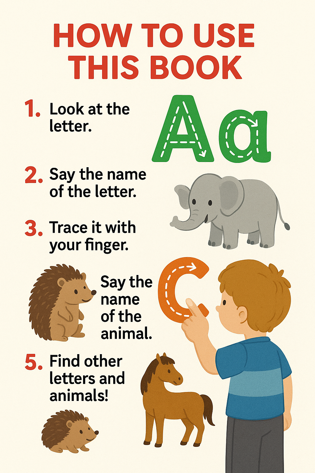 Animal Alphabet adventure: Learn ABC's and Animals with Fun Tracing Activities
