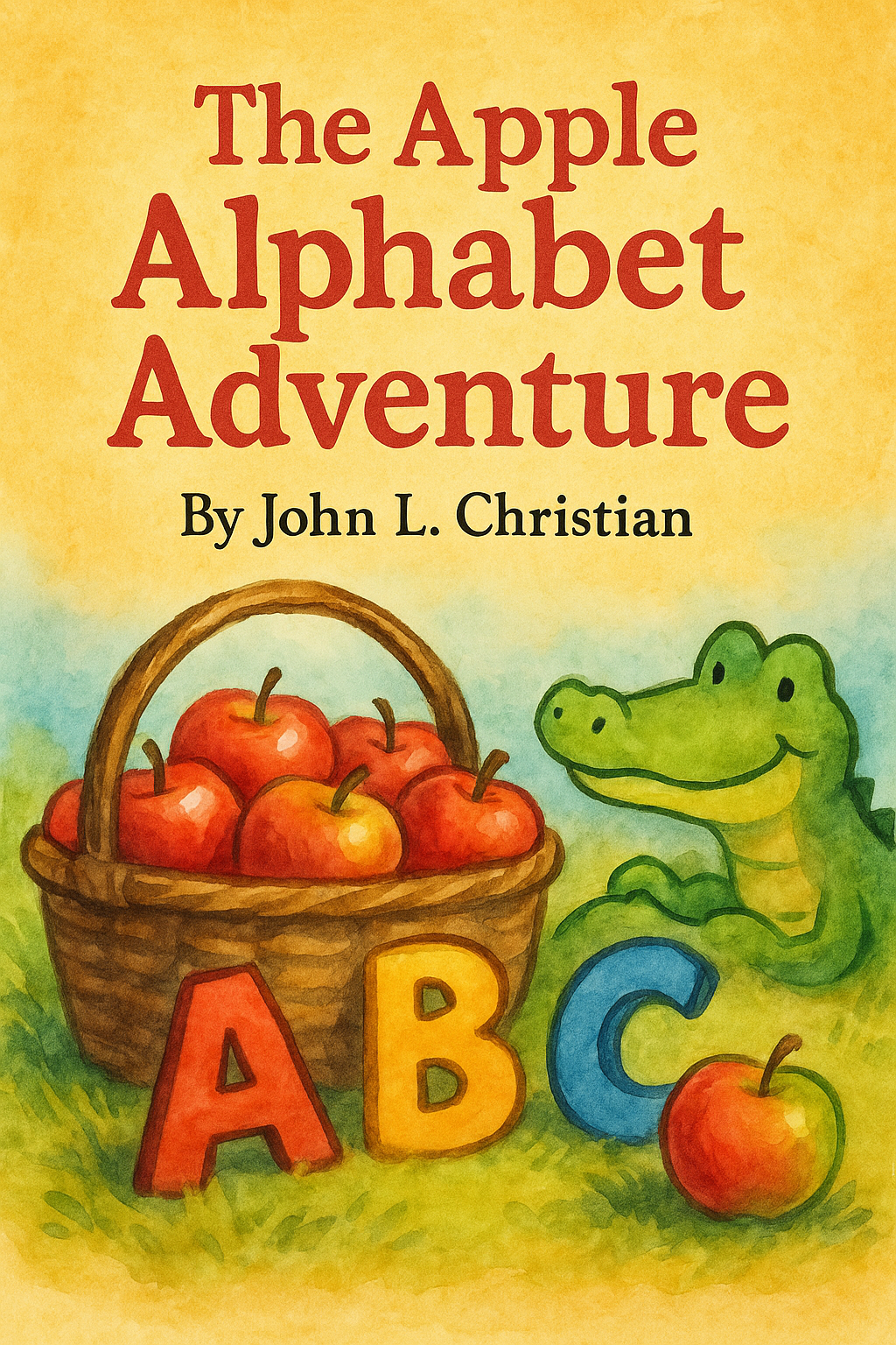 The Apple Alphabet Adventure: A Fun ABC Book with Apples and Animals for Early Learners