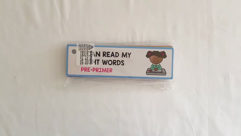 220 Sight Words Flashcard Set – 5-Level English Learning Kit for Kids | Preschool & Kindergarten Educational Toy